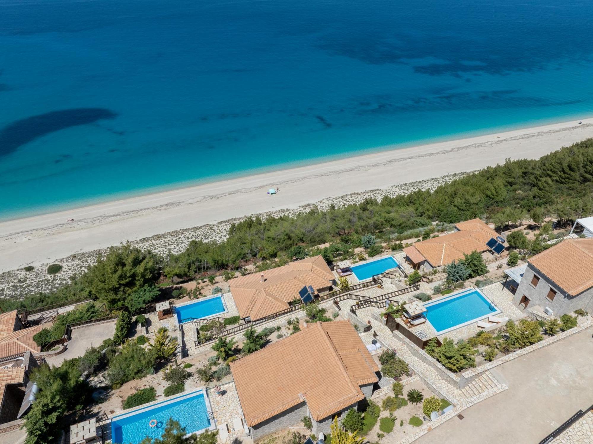 Milos Paradise Luxury Villas Áyios Nikítas Dış mekan fotoğraf