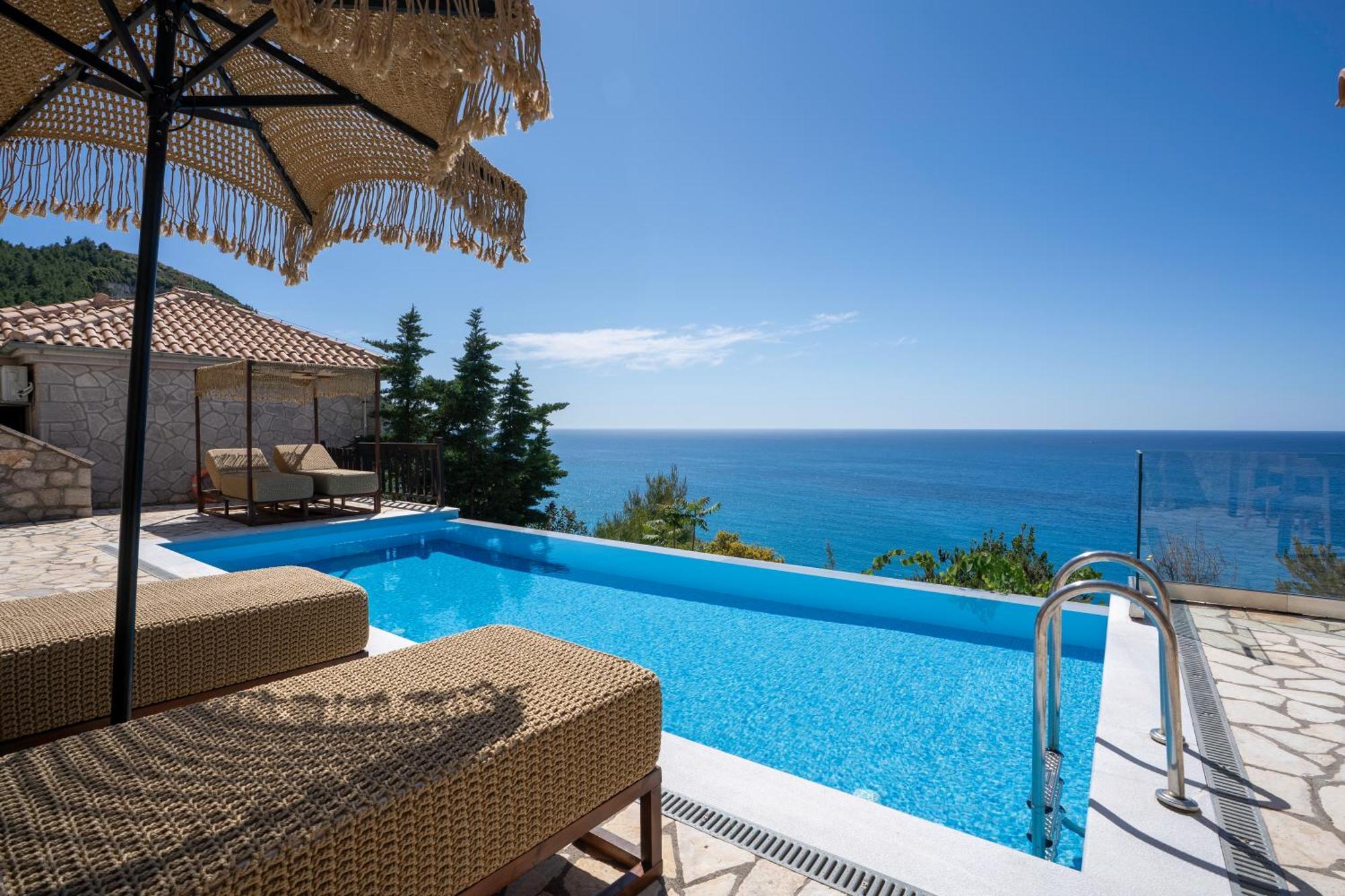 Milos Paradise Luxury Villas Áyios Nikítas Dış mekan fotoğraf