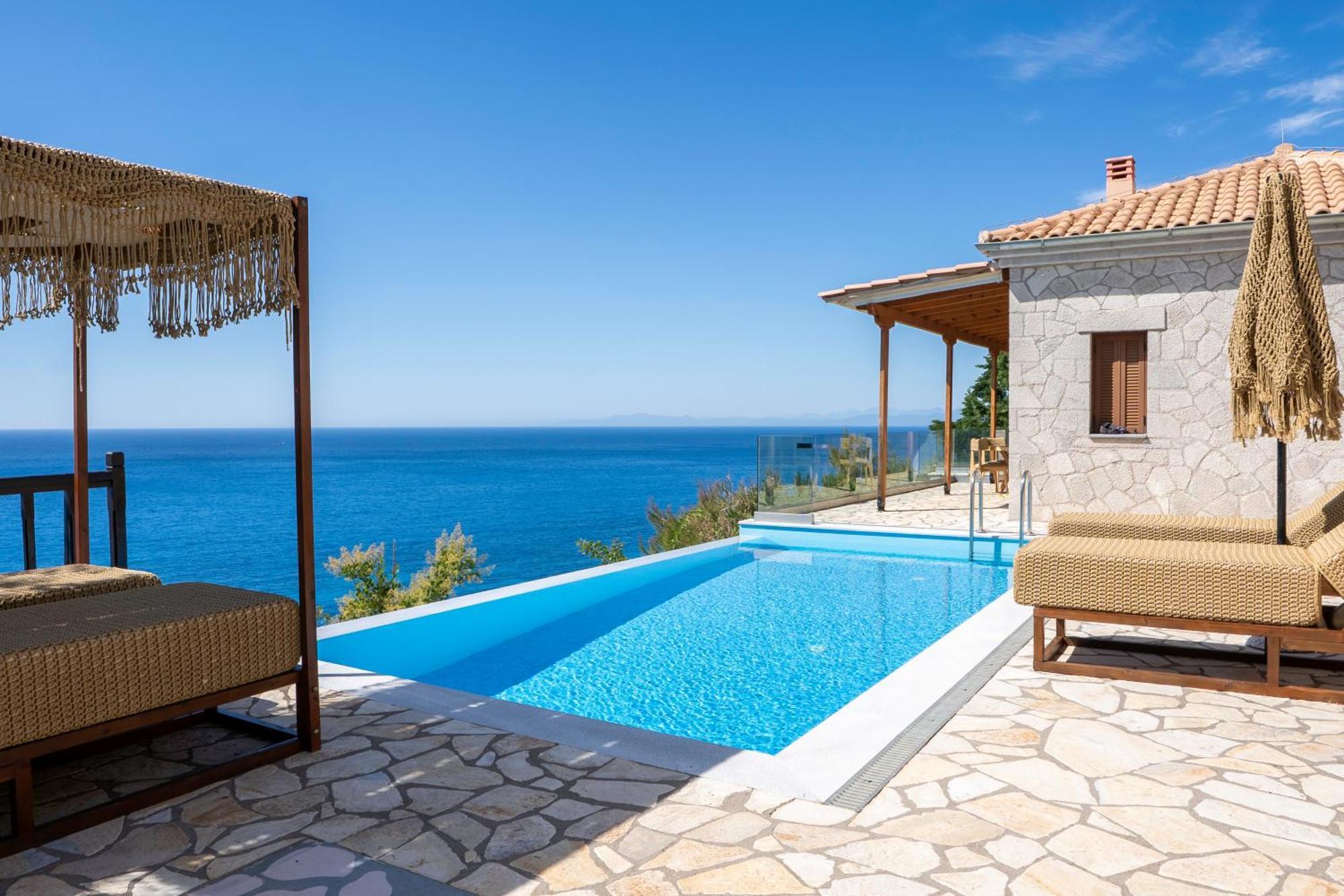 Milos Paradise Luxury Villas Áyios Nikítas Dış mekan fotoğraf