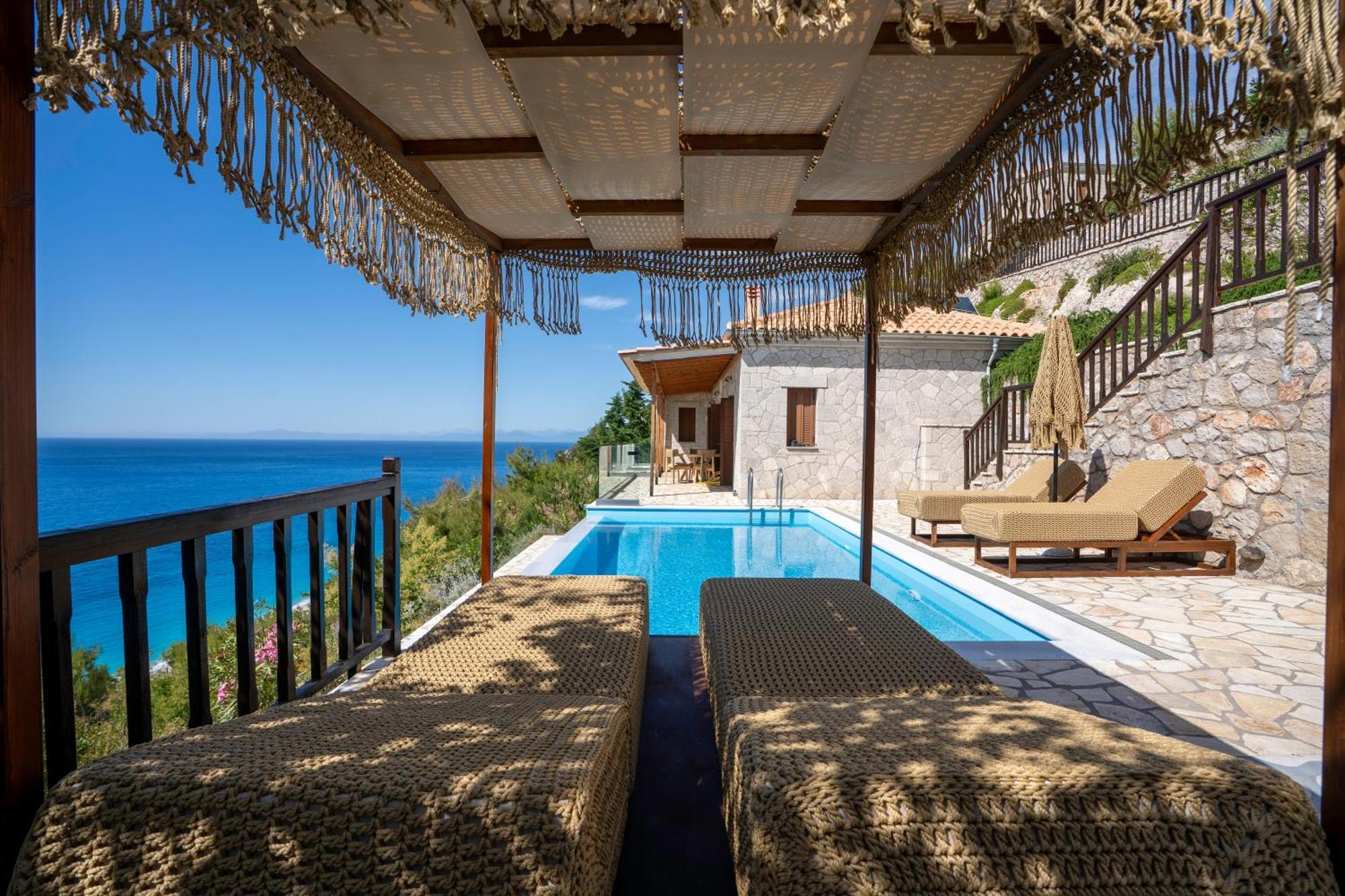 Milos Paradise Luxury Villas Áyios Nikítas Dış mekan fotoğraf
