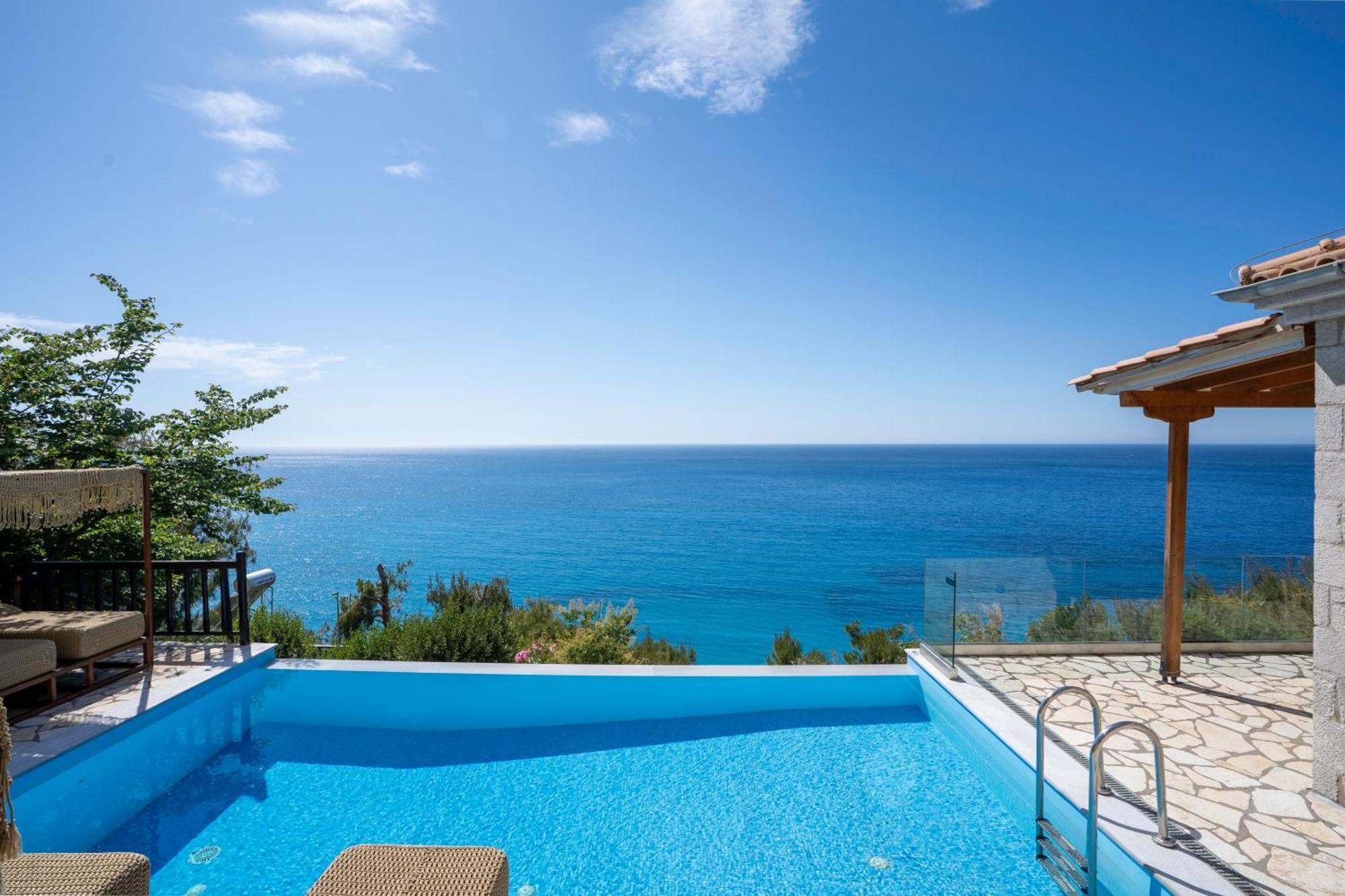 Milos Paradise Luxury Villas Áyios Nikítas Dış mekan fotoğraf