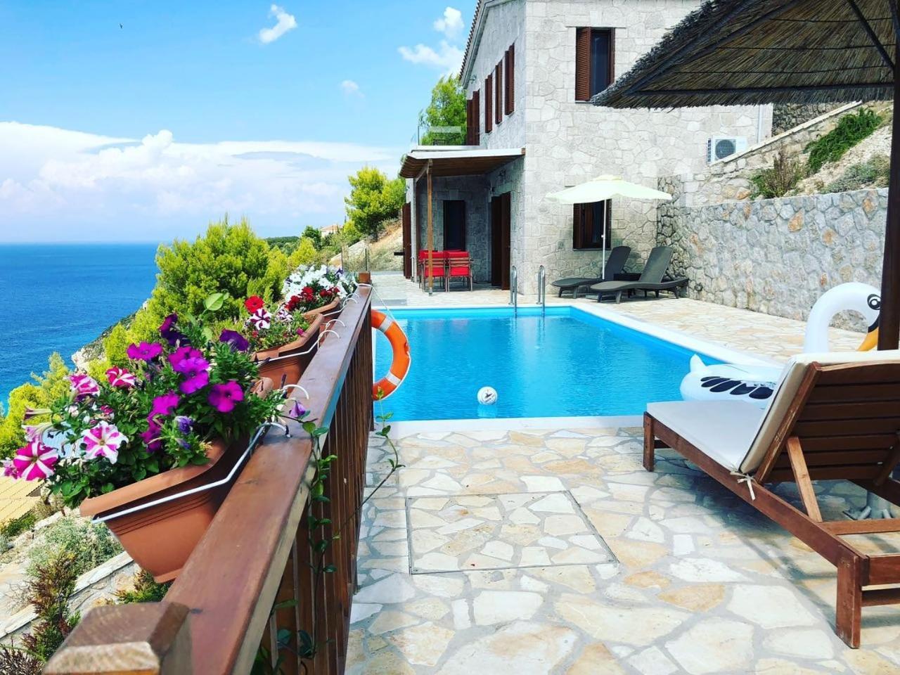 Milos Paradise Luxury Villas Áyios Nikítas Dış mekan fotoğraf