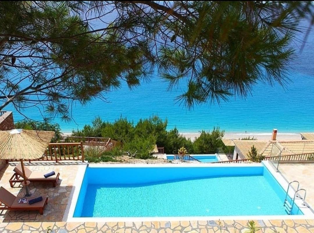 Milos Paradise Luxury Villas Áyios Nikítas Dış mekan fotoğraf
