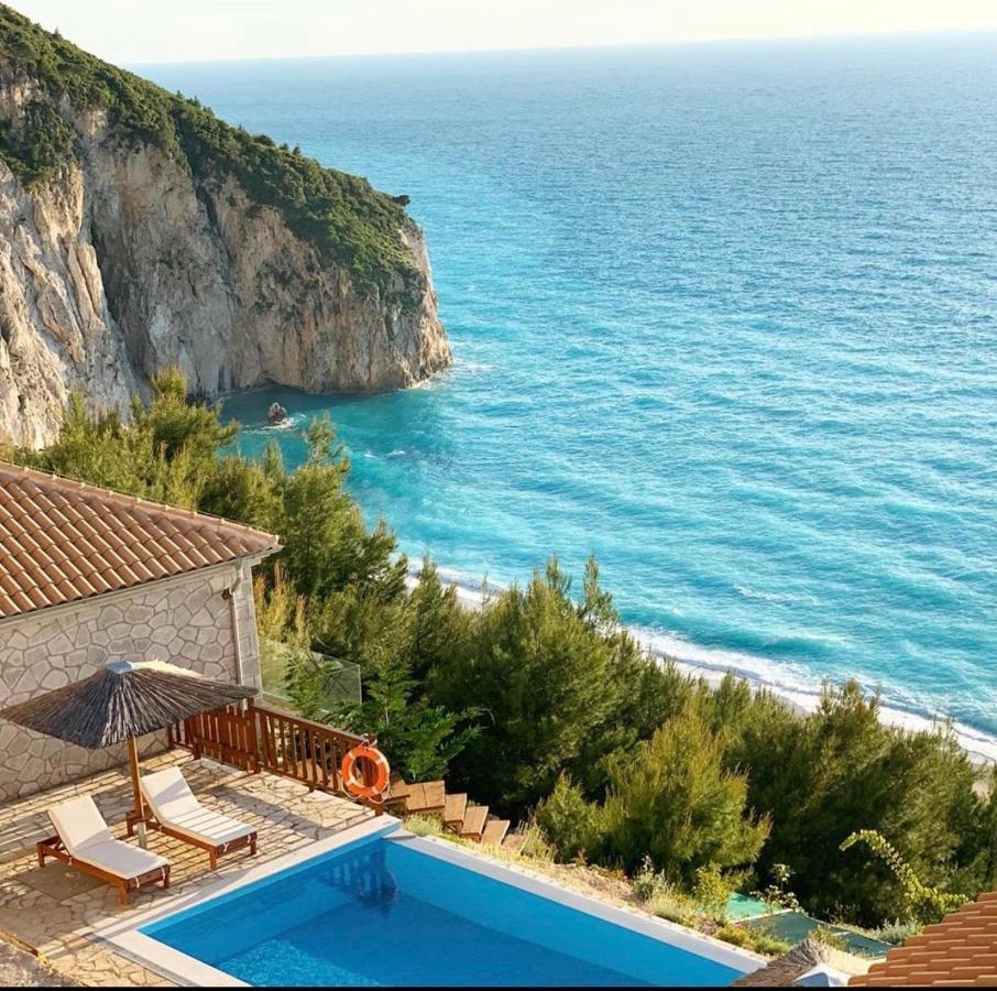 Milos Paradise Luxury Villas Áyios Nikítas Dış mekan fotoğraf